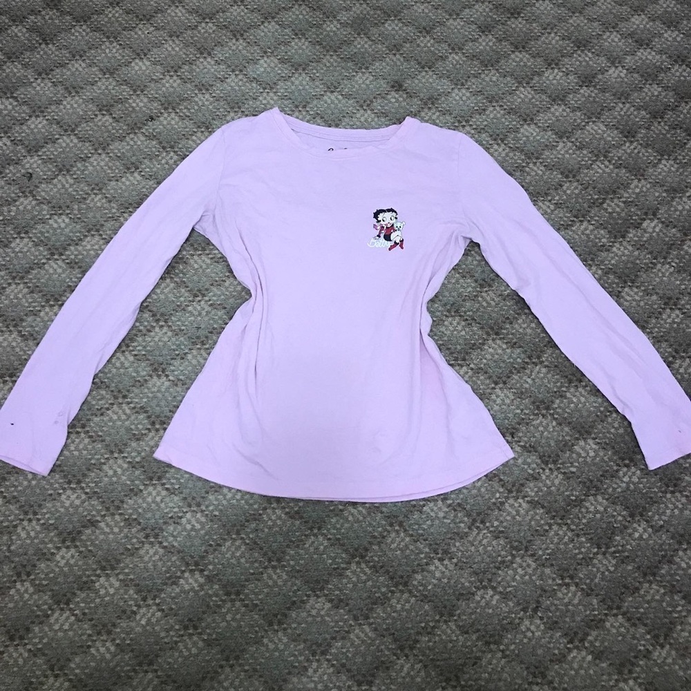 Betty boop long sleeve